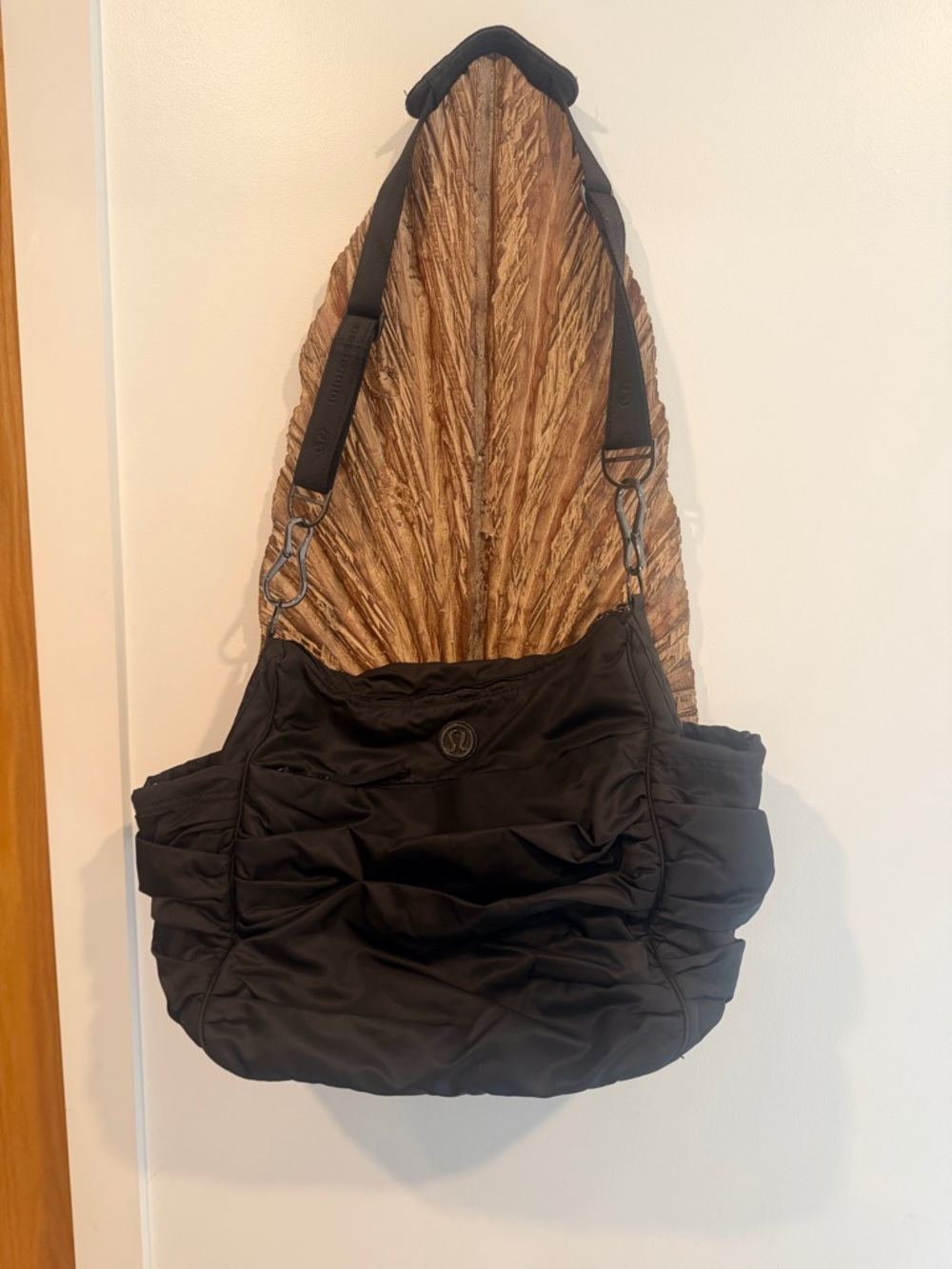 Lululemon Black Large Shoulder Bag